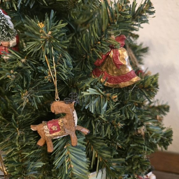 Like new table top fully decorated mini Christmas tree. - Picture 5 of 15